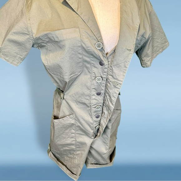 Pistola ‘Parker Field Short Romper’ in “Colonel” Olive Green Size Small - Picture 14 of 16